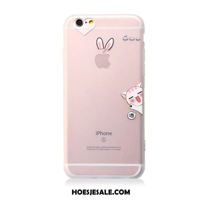 iPhone 6 / 6s Plus Hoesje Mobiele Telefoon Anti-fall Kat Mini Konijn Korting