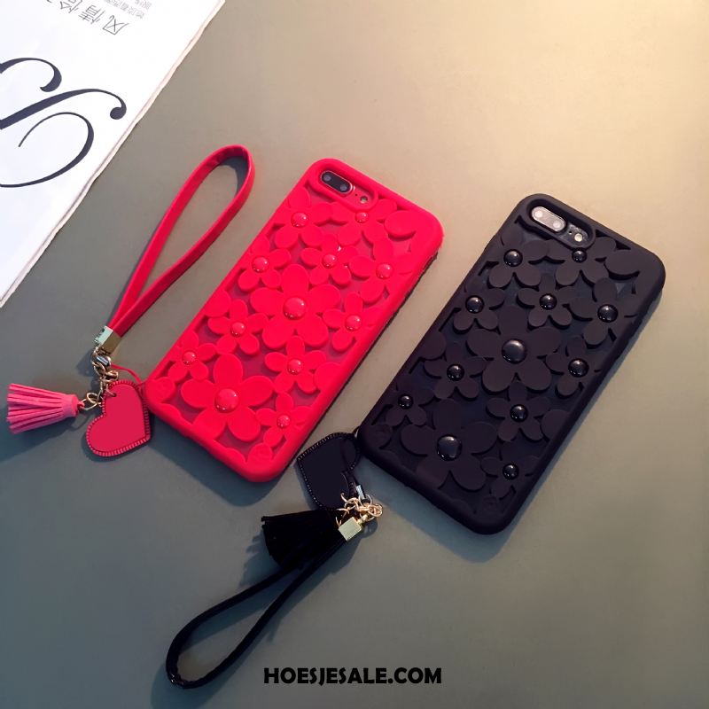 iPhone 7 Plus Hoesje Hoes Hanger Het Uitstralen Mobiele Telefoon Rood Goedkoop