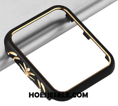 Apple Watch Series 1 Hoesje Bescherming Hoes Rood Metaal Omlijsting Kopen