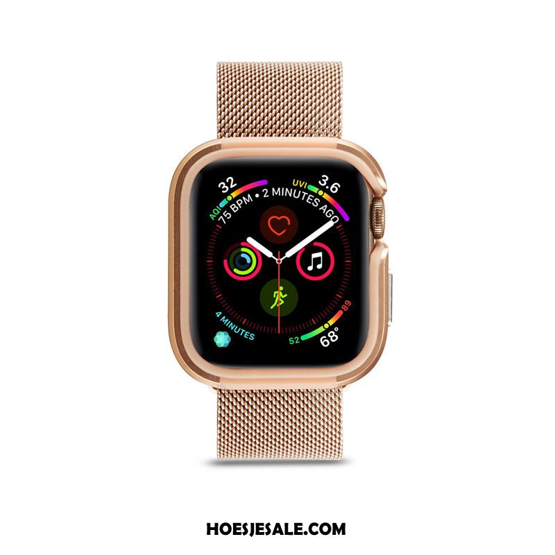 Apple Watch Series 1 Hoesje Bescherming Tas Rose Goud Metaal Hoes Online