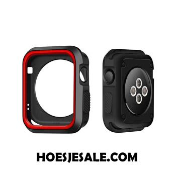 Apple Watch Series 1 Hoesje Groen Twee Kleuren Hoes Siliconen Bescherming Winkel