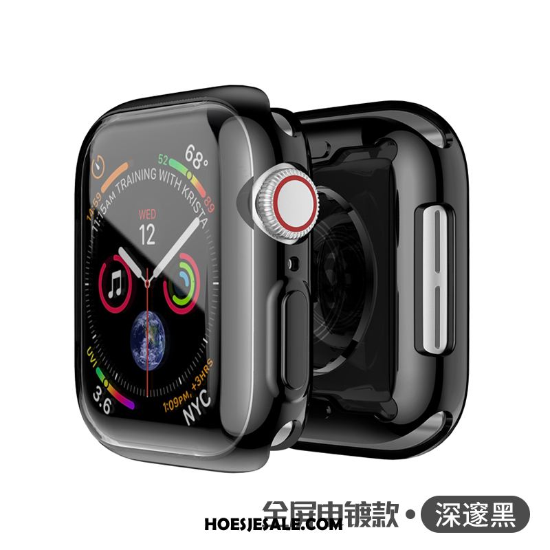 Apple Watch Series 1 Hoesje Plating Gemeenschappelijk Metaal All Inclusive Zilver Kopen