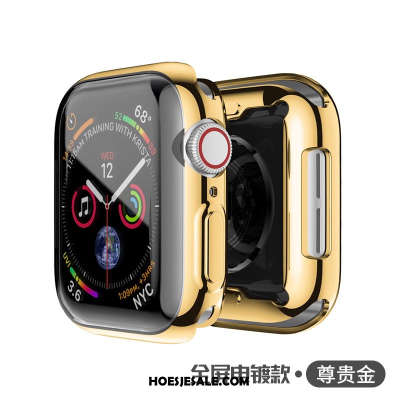 Apple Watch Series 1 Hoesje Plating Gemeenschappelijk Metaal All Inclusive Zilver Kopen