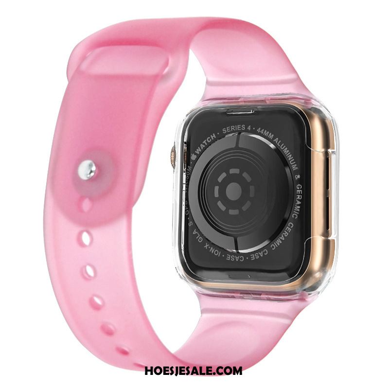 Apple Watch Series 1 Hoesje Pu Twee Kleuren Bescherming Siliconen Hoes Kopen