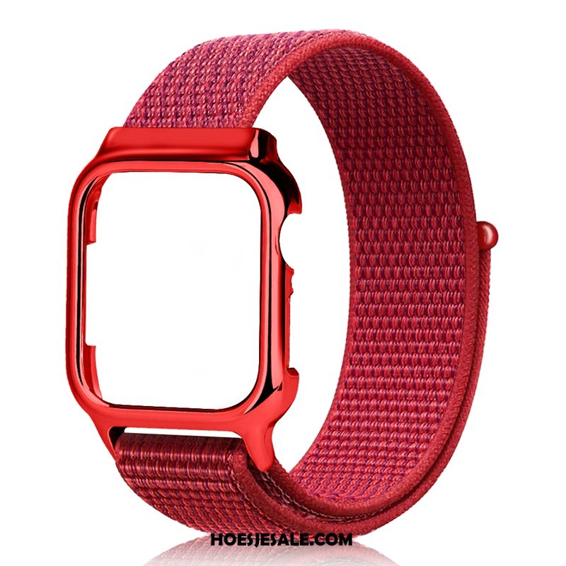 Apple Watch Series 1 Hoesje Scheppend Nylon Persoonlijk Trend Roze