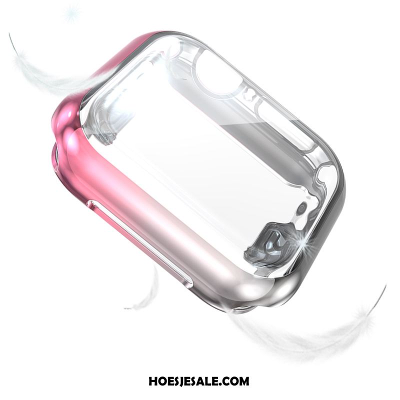 Apple Watch Series 2 Hoesje Bescherming Gekleurde Hoes All Inclusive Rood Sale