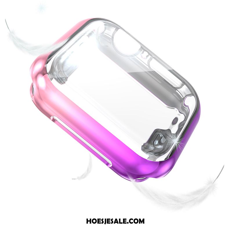 Apple Watch Series 2 Hoesje Bescherming Gekleurde Hoes All Inclusive Rood Sale