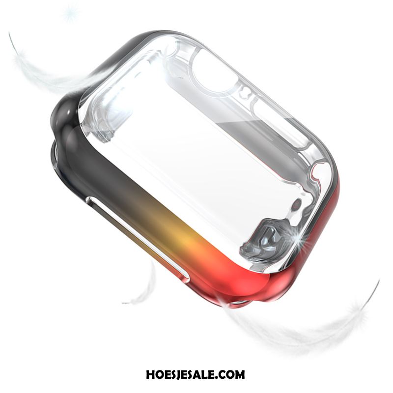 Apple Watch Series 2 Hoesje Bescherming Gekleurde Hoes All Inclusive Rood Sale