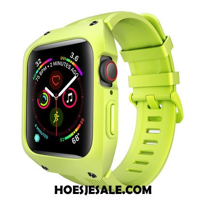 Apple Watch Series 2 Hoesje Sport Bescherming Anti-fall Groen Siliconen Goedkoop