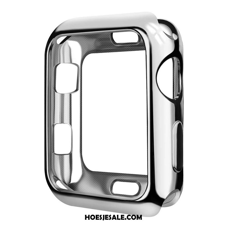 Apple Watch Series 2 Hoesje Zacht Plating Hoes Dun Doorzichtig Sale