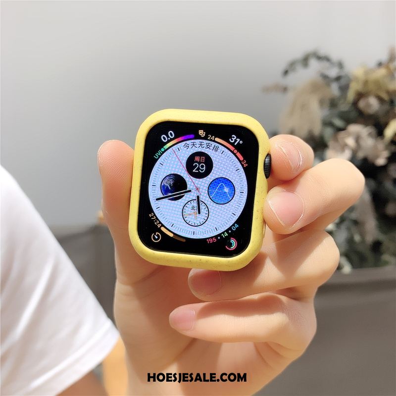 Apple Watch Series 3 Hoesje Anti-fall All Inclusive Zacht Siliconen Groen Online