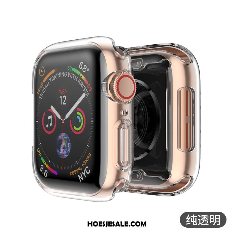 Apple Watch Series 3 Hoesje Dun Plating Bescherming Zacht Roze Kopen
