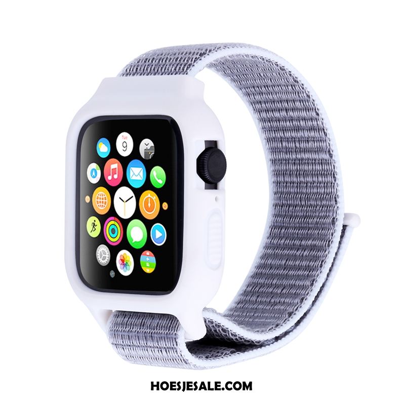 Apple Watch Series 3 Hoesje Rood Nylon Bescherming Kopen