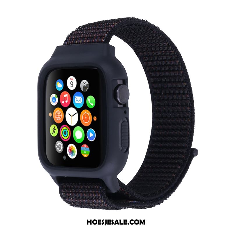 Apple Watch Series 3 Hoesje Rood Nylon Bescherming Kopen