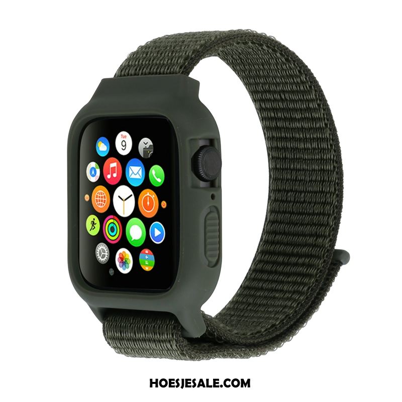 Apple Watch Series 3 Hoesje Rood Nylon Bescherming Kopen