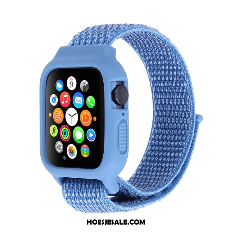 Apple Watch Series 3 Hoesje Rood Nylon Bescherming Kopen