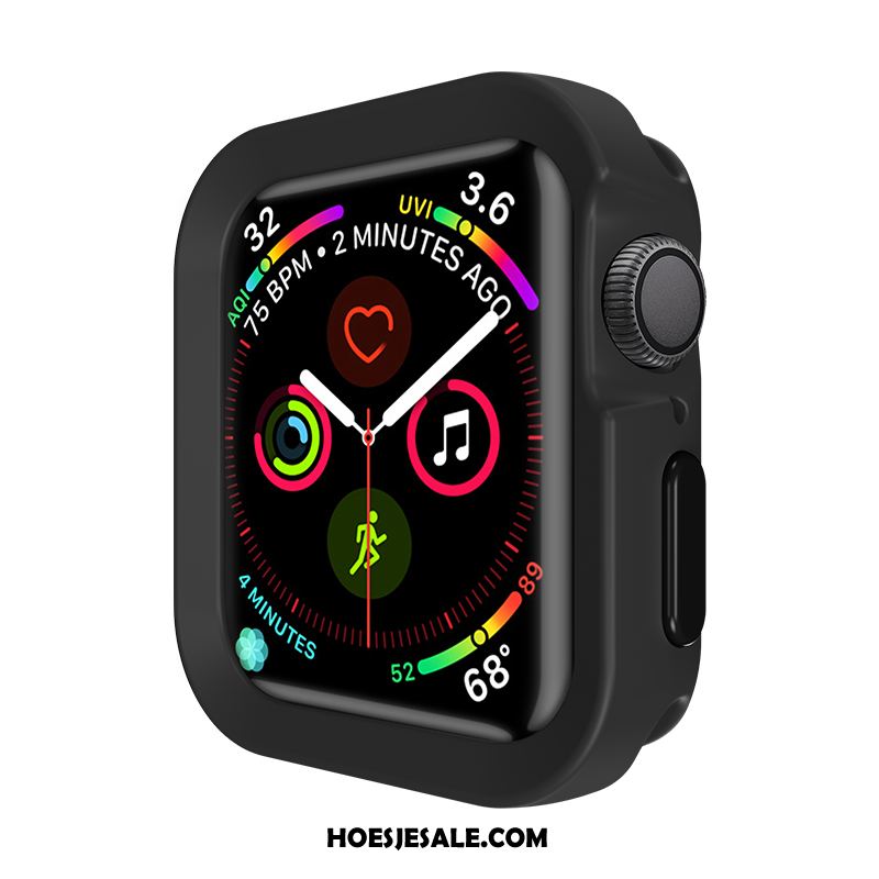 Apple Watch Series 4 Hoesje Anti-fall Siliconen Hoes Roze Bescherming Korting
