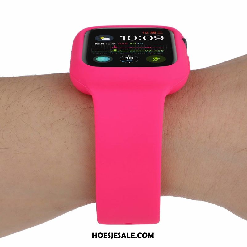 Apple Watch Series 4 Hoesje Bescherming Nieuw Rood Sport Trend Kopen