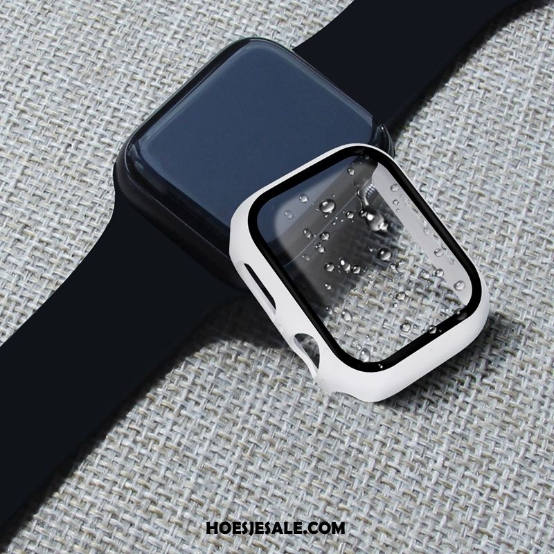 Apple Watch Series 4 Hoesje Hoes Rood Omlijsting Tas Bescherming Goedkoop