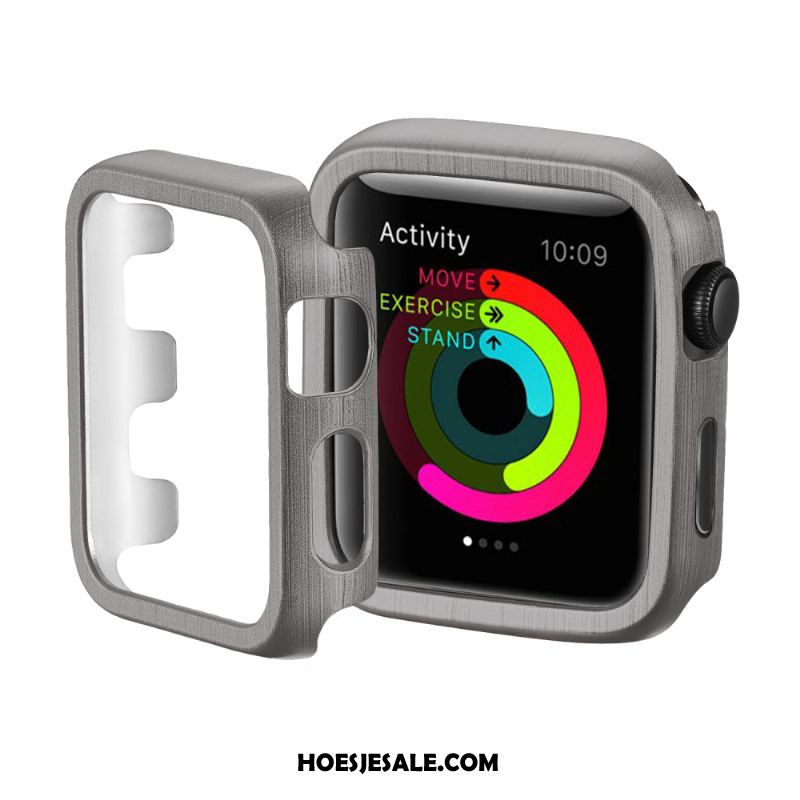 Apple Watch Series 4 Hoesje Patroon Omlijsting Roze Hoes Anti-fall Sale