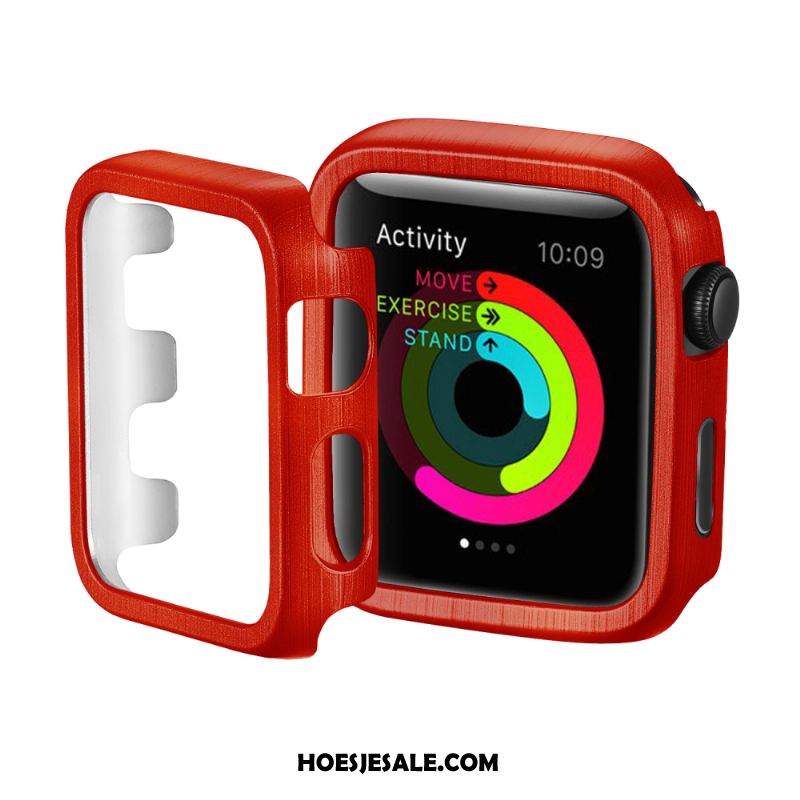 Apple Watch Series 4 Hoesje Patroon Omlijsting Roze Hoes Anti-fall Sale