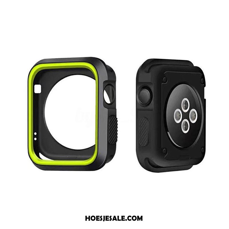 Apple Watch Series 4 Hoesje Siliconen Zacht Hoes Accessoires Groen Online