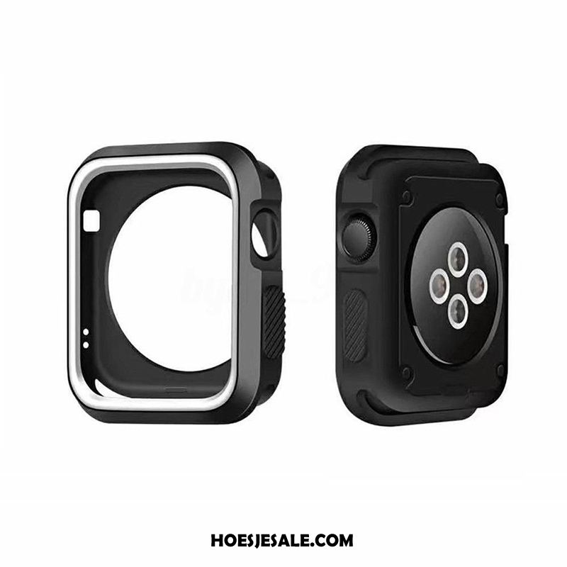 Apple Watch Series 5 Hoesje Anti-fall Bescherming Zacht Siliconen Accessoires Online