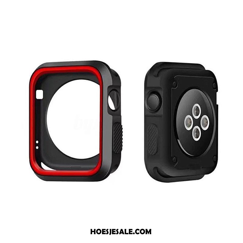 Apple Watch Series 5 Hoesje Anti-fall Bescherming Zacht Siliconen Accessoires Online