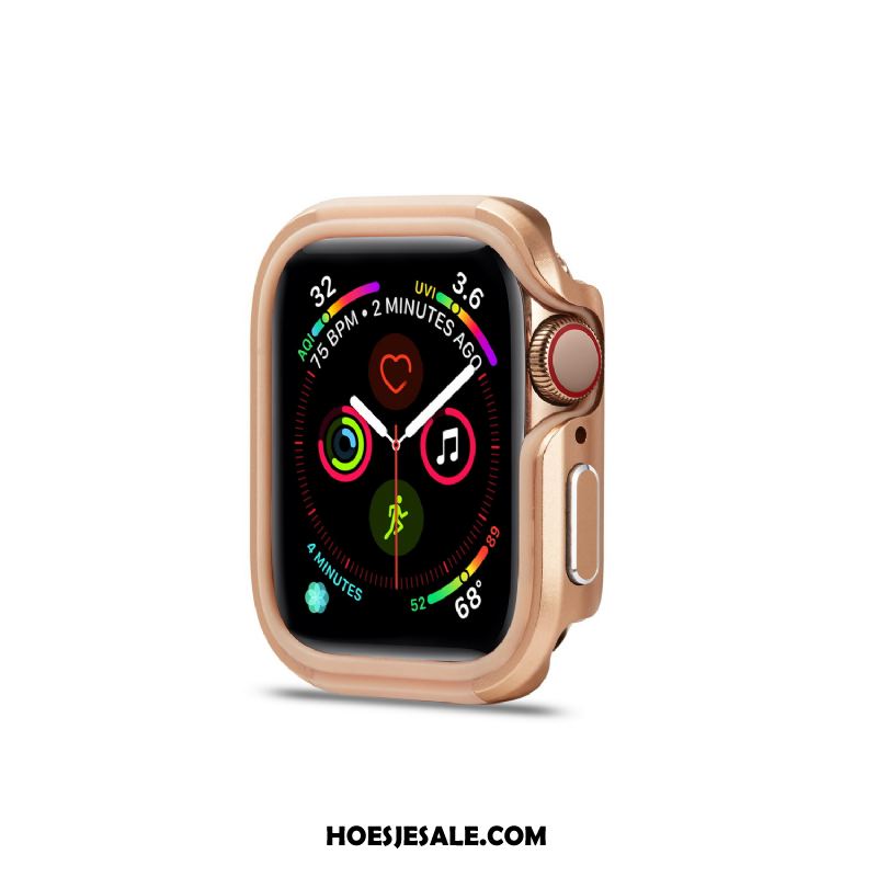 Apple Watch Series 5 Hoesje Blauw Hoes Bescherming Zacht Omlijsting Winkel