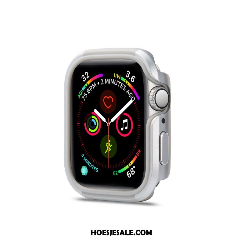 Apple Watch Series 5 Hoesje Blauw Hoes Bescherming Zacht Omlijsting Winkel