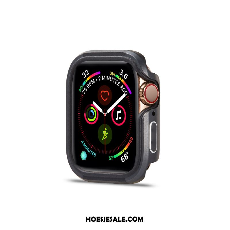 Apple Watch Series 5 Hoesje Blauw Hoes Bescherming Zacht Omlijsting Winkel