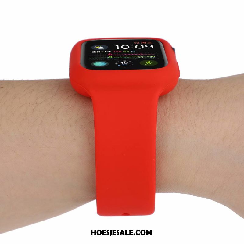 Apple Watch Series 5 Hoesje Sport Rood Mode Trend Bescherming Sale