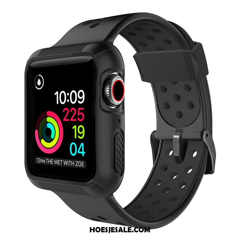 Apple Watch Series 5 Hoesje Sport Siliconen Bescherming Rood Kopen