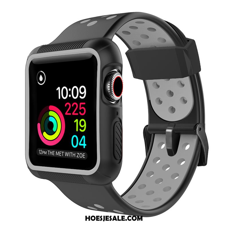 Apple Watch Series 5 Hoesje Sport Siliconen Bescherming Rood Kopen