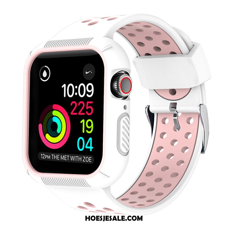 Apple Watch Series 5 Hoesje Sport Siliconen Bescherming Rood Kopen