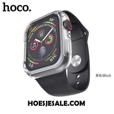 Apple Watch Series 5 Hoesje Zwart Siliconen Sport Bescherming Koel Online