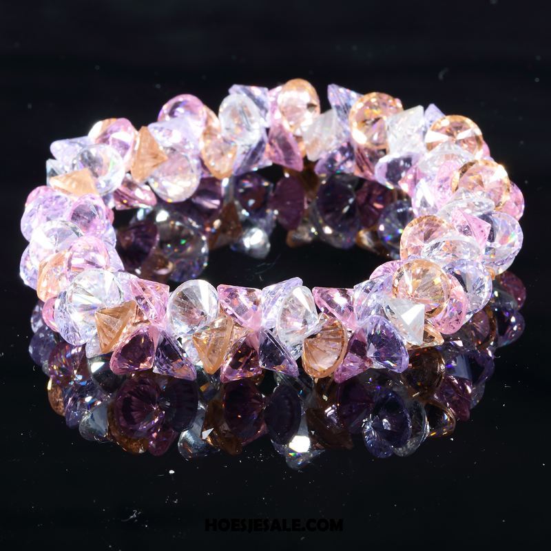 Armbanden Dames Purper Super Vrouwen Bloemen Accessoires Goedkoop