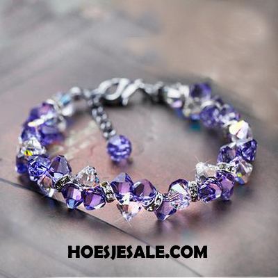 Armbanden Dames Zuiver Persoonlijkheid Vers Purper Eenvoudig Sale