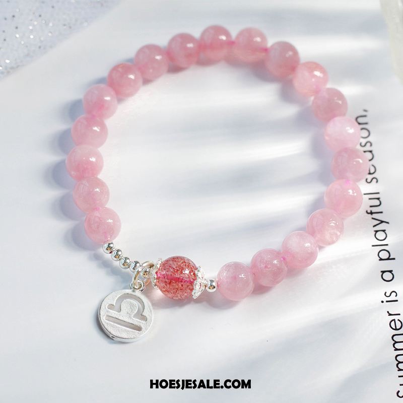 Armbanden Dames Zuiver Vrouwen Verjaardagscadeau Student Roze Sale