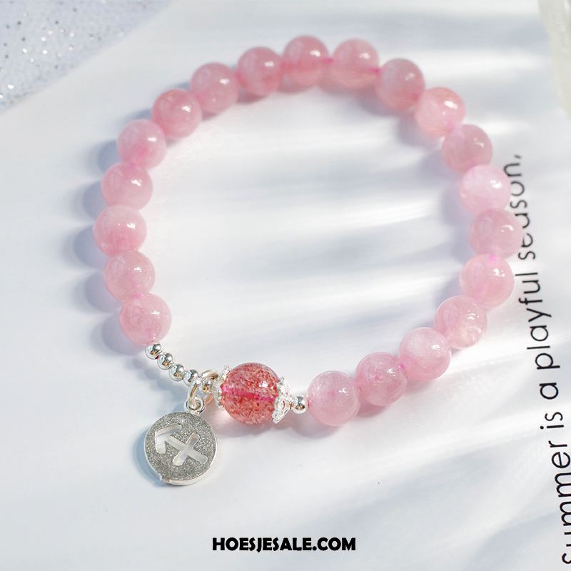 Armbanden Dames Zuiver Vrouwen Verjaardagscadeau Student Roze Sale