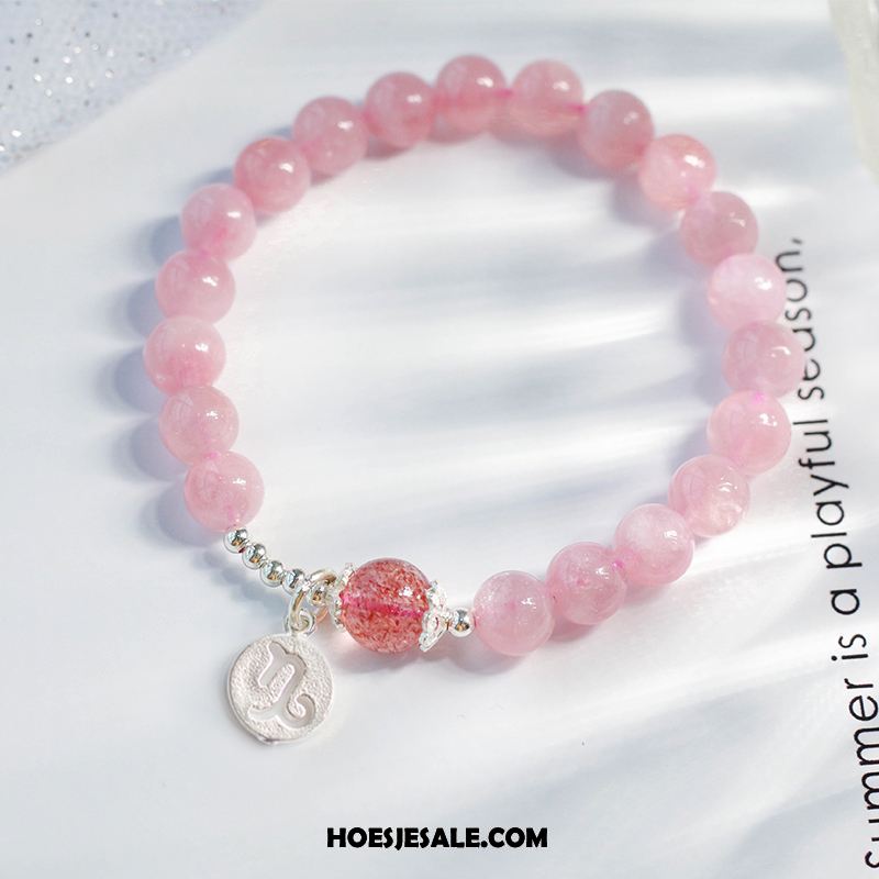 Armbanden Dames Zuiver Vrouwen Verjaardagscadeau Student Roze Sale