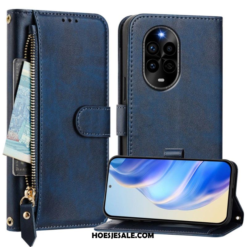 Bescherming Hoesje Huawei Nova 13 Pro Portemonnee Met Rits
