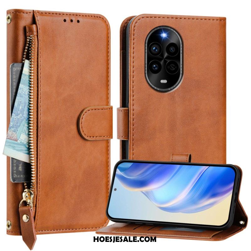 Bescherming Hoesje Huawei Nova 13 Pro Portemonnee Met Rits