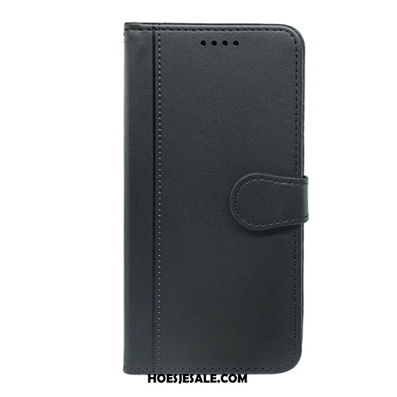 Bescherming Hoesje Oneplus 13r Portemonnee Met Bandje Met Dubbele Kaarthouder