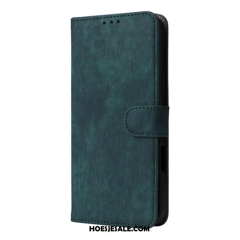 Bescherming Hoesje Oneplus 13r Rfid-blokkerend Leer-effect Met Bandje