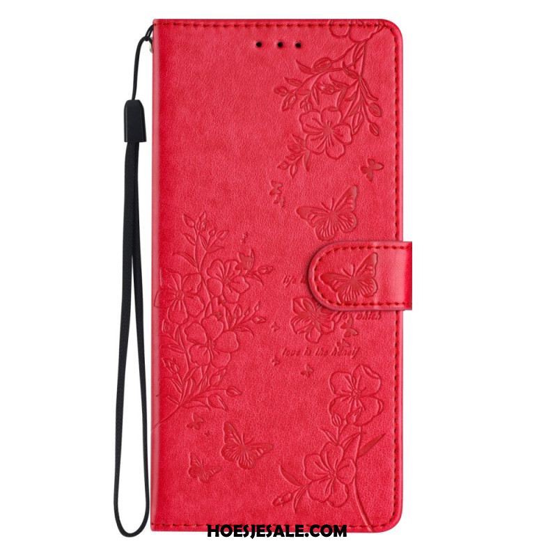 Bescherming Hoesje Oppo Reno 14 5g Gegraveerde Bloemen