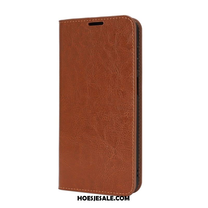 Bescherming Hoesje Samsung Galaxy A17 4g / 5g Leer