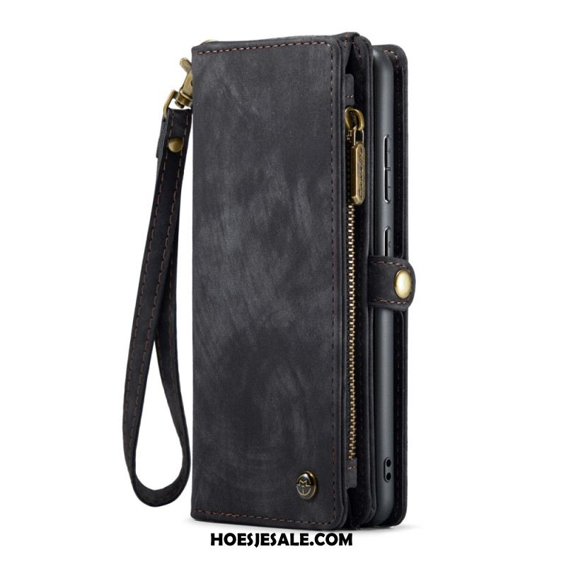 Bescherming Hoesje Samsung Galaxy S25 5g Caseme Portemonnee