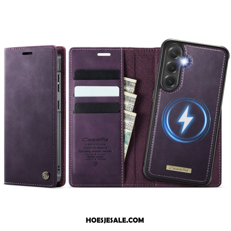 Bescherming Hoesje Samsung Galaxy S25 Fe Portemonnee Met Afneembare Hoes Rfid