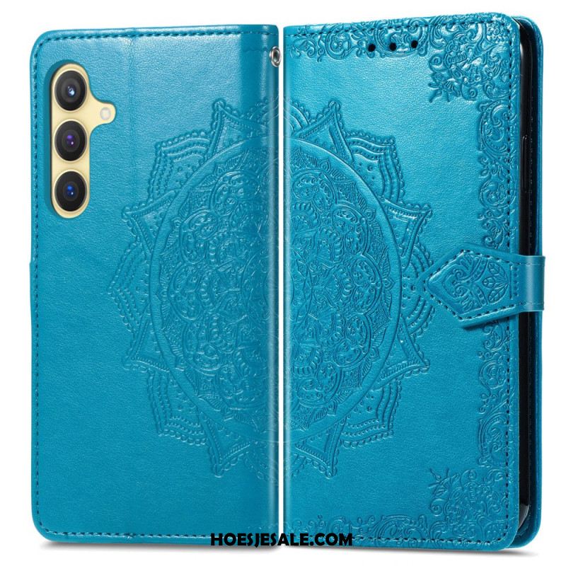 Bescherming Hoesje Samsung Galaxy S25 Plus 5g Mandala Barok